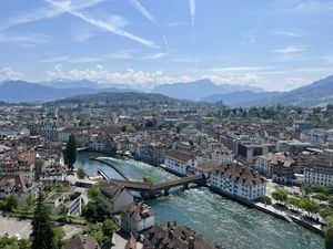 View of the City of Lucerne from above